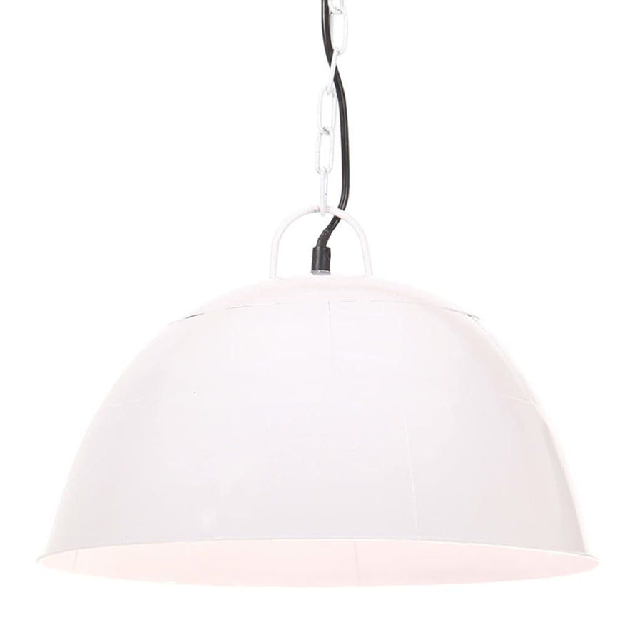 Hanglamp Industrieel Vintage Rond 25 W E27 4 Cm Wit