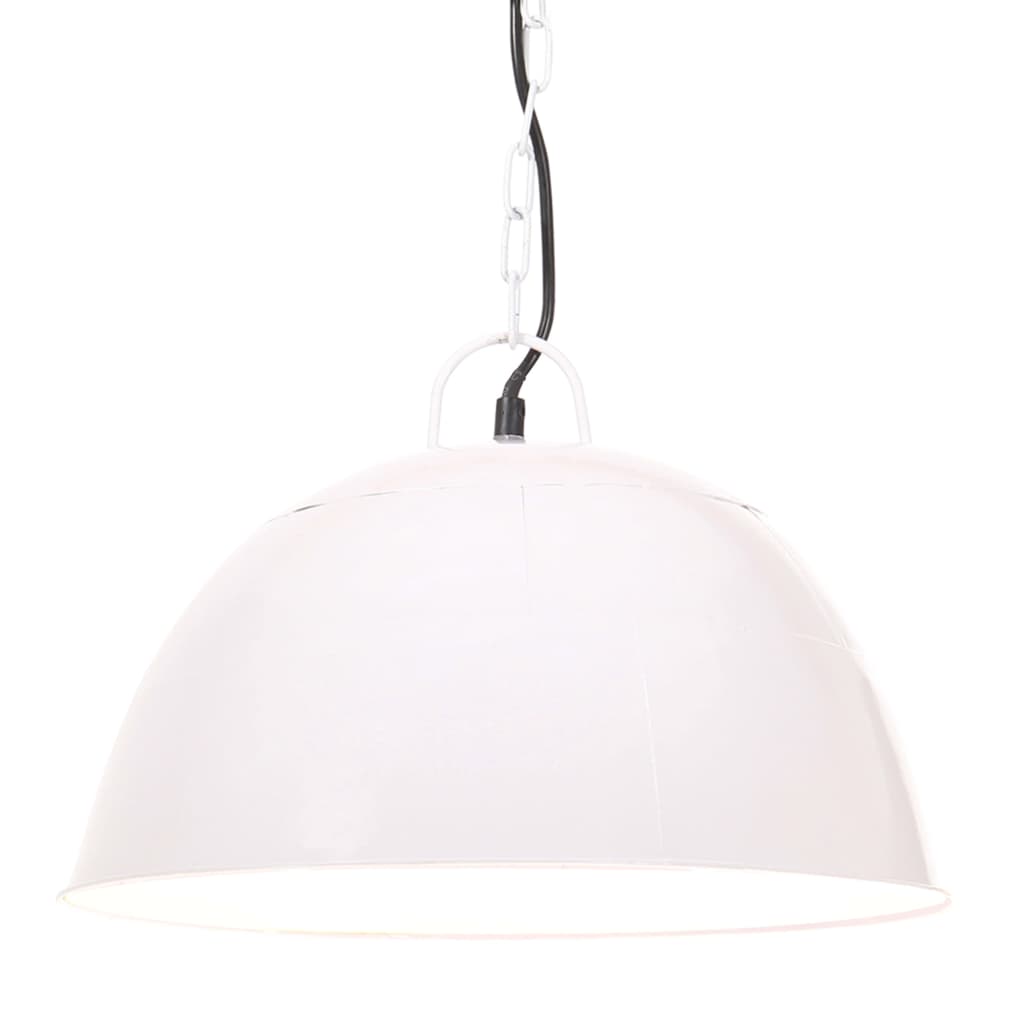 Hanglamp Industrieel Vintage Rond 25 W E27 4 Cm Wit