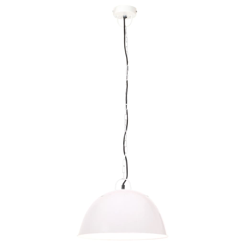 Hanglamp Industrieel Vintage Rond 25 W E27 4 Cm Wit