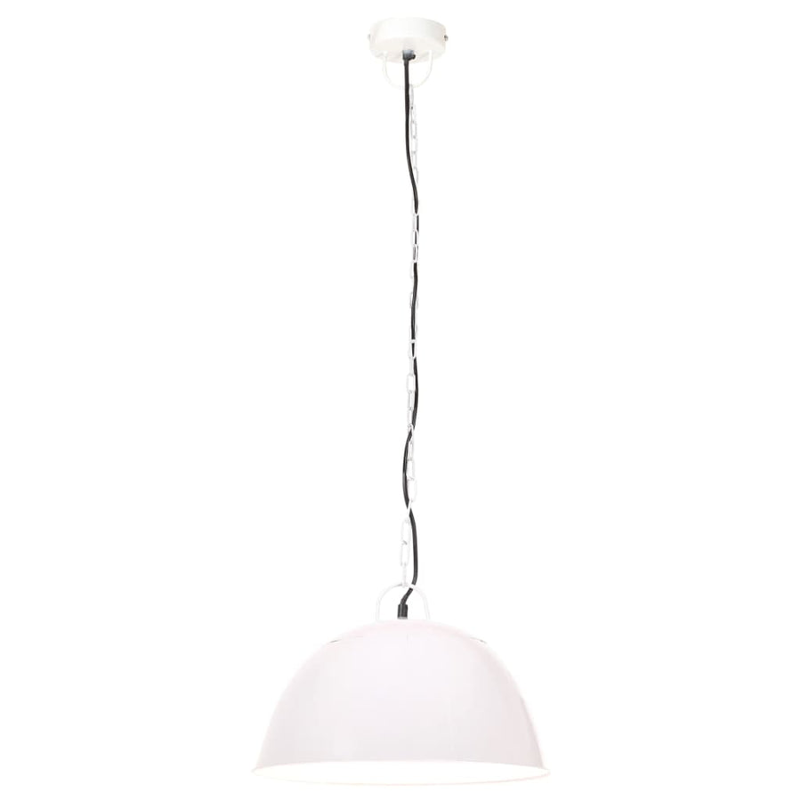 Hanglamp Industrieel Vintage Rond 25 W E27 4 Cm Wit