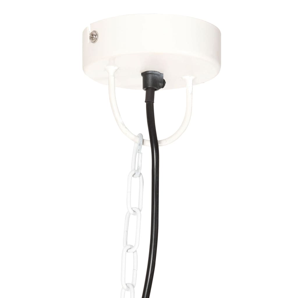 Hanglamp Industrieel Vintage Rond 25 W E27 4 Cm Wit