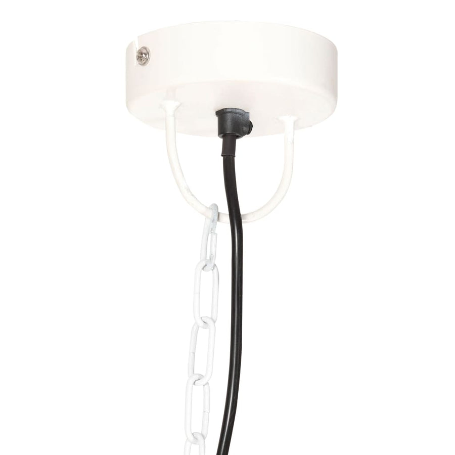 Hanglamp Industrieel Vintage Rond 25 W E27 4 Cm Wit