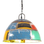 Hanglamp rond 41 cm E27 industrieel vintage meerkleurig