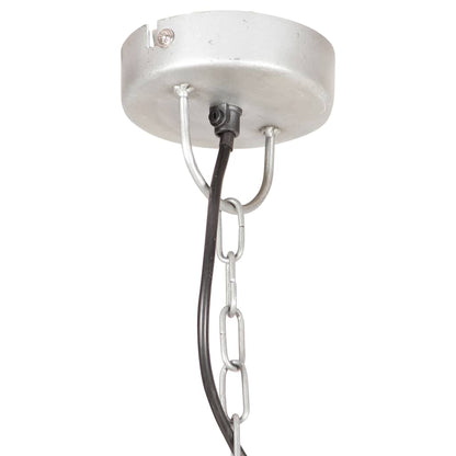 Hanglamp Industrieel Vintage Rond 25 W E27 31 Cm Zilverkleurig