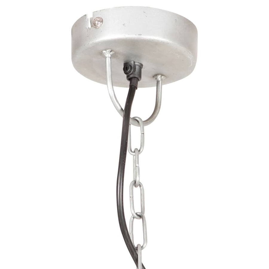 Hanglamp Industrieel Vintage Rond 25 W E27 31 Cm Zilverkleurig