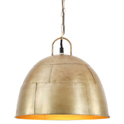 Hanglamp rond 31 cm messingkleurig E27