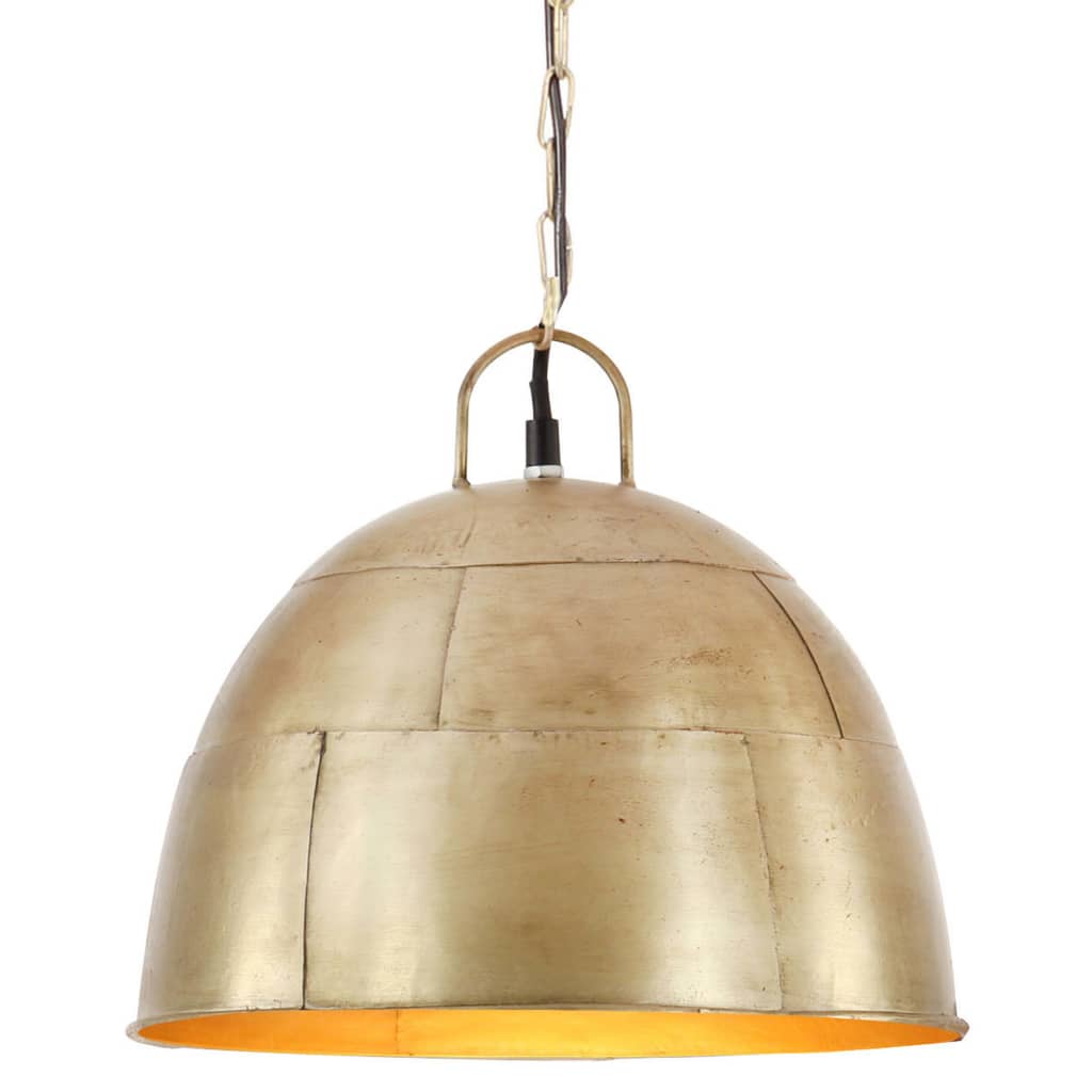 Hanglamp Industrieel Vintage Rond 25 W E27 31 Cm Messingkleurig Φ 31 cm Koper
