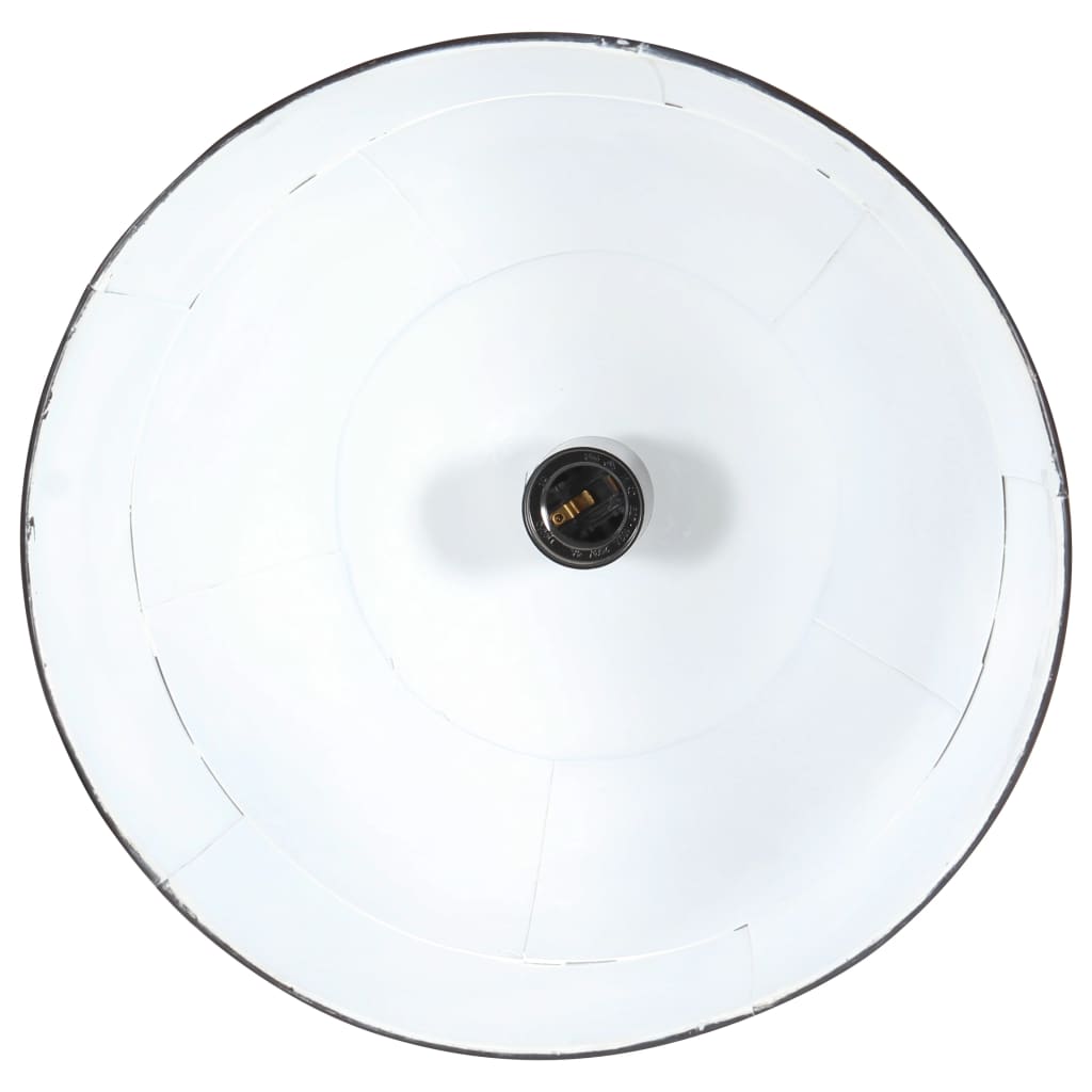 Hanglamp Industrieel Vintage Rond 25 W E27 31 Cm Zwart Φ 31 cm
