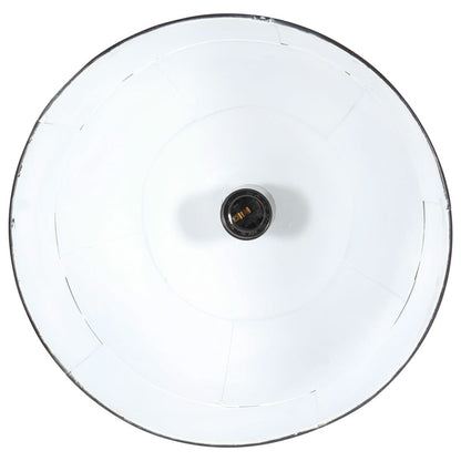Hanglamp Industrieel Vintage Rond 25 W E27 31 Cm Zwart Φ 31 cm