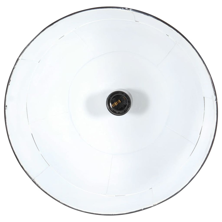 Hanglamp Industrieel Vintage Rond 25 W E27 31 Cm Zwart Φ 31 cm