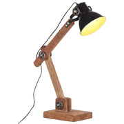 Bureaulamp 58x18x90 cm mangohout zwart
