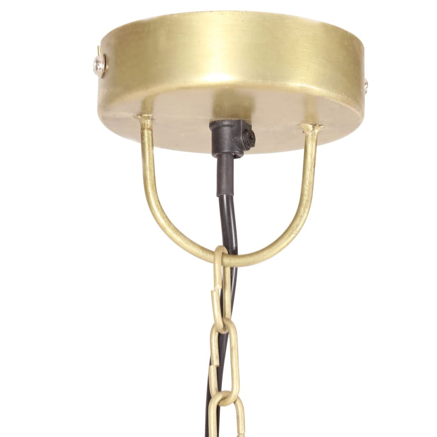 Hanglamp Industrieel Rond 25 W E27 42 Cm Messingkleurig Ø 42 cm Koper