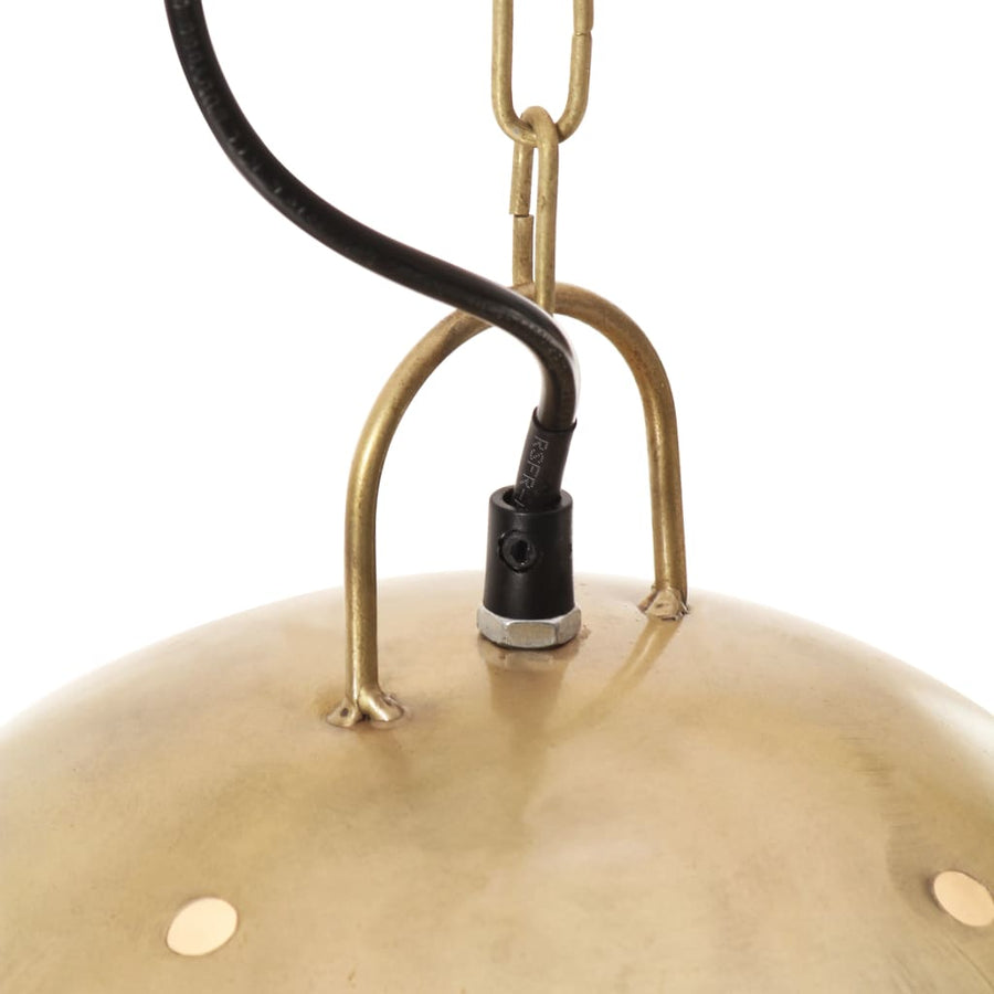 Hanglamp Industrieel Rond 25 W E27 42 Cm Messingkleurig Ø 42 cm Koper
