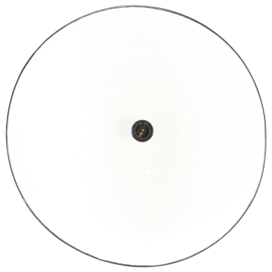 Hanglamp industrieel rond 25 W E27 42 cm zwart Ø 42 cm Zwart