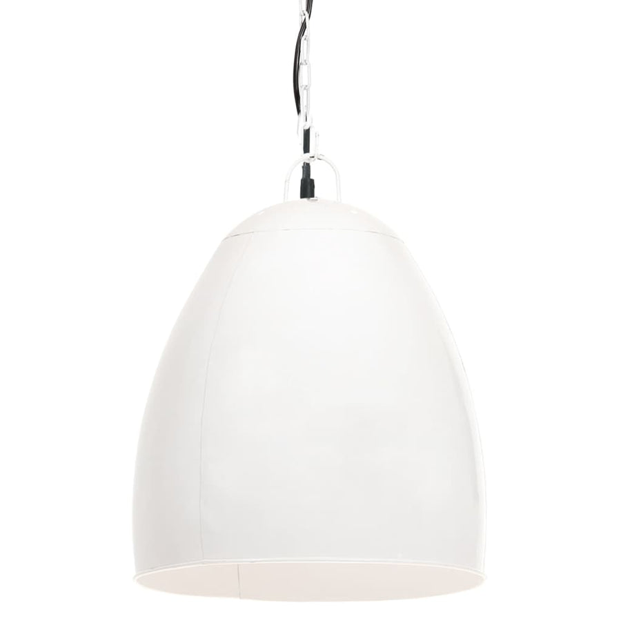Hanglamp industrieel rond 25 W E27 42 cm wit Ø 42 cm Wit