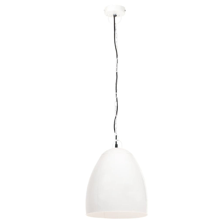 Hanglamp industrieel rond 25 W E27 42 cm wit Ø 42 cm Wit