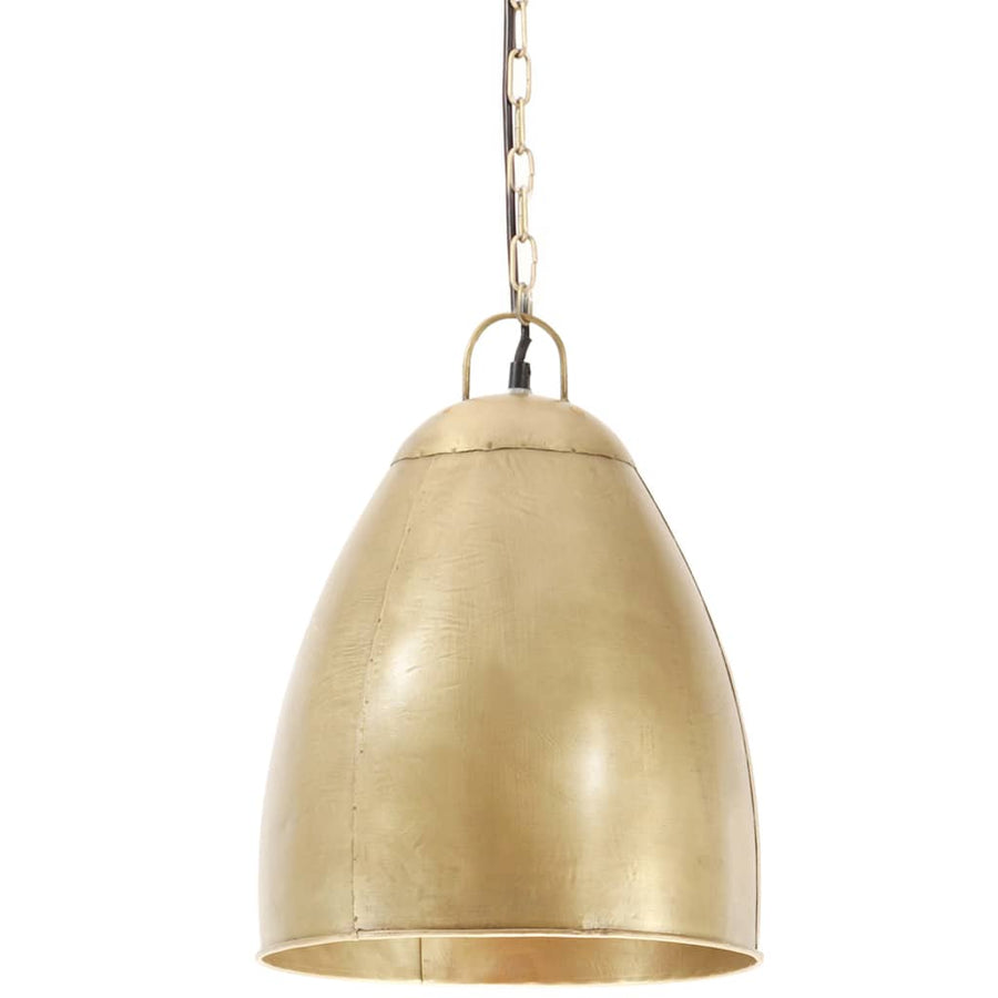 Hanglamp Industrieel Rond 25 W E27 32 Cm Messingkleurig 1 Ø 32 cm Koper