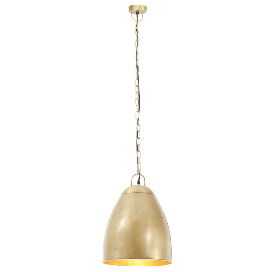 Hanglamp Industrieel Rond 25 W E27 32 Cm Messingkleurig 1 Ø 32 cm Koper