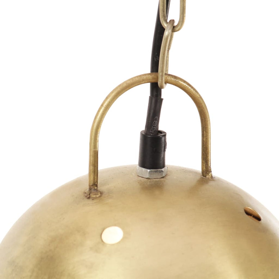 Hanglamp Industrieel Rond 25 W E27 32 Cm Messingkleurig 1 Ø 32 cm Koper