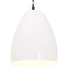 Hanglamp rond 32 cm wit ijzer E27