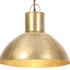 Hanglamp rond 48 cm messingkleurig E27 25W