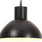 Hanglamp rond 48 cm zwart metaal