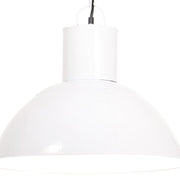 Hanglamp rond 48 cm wit E27