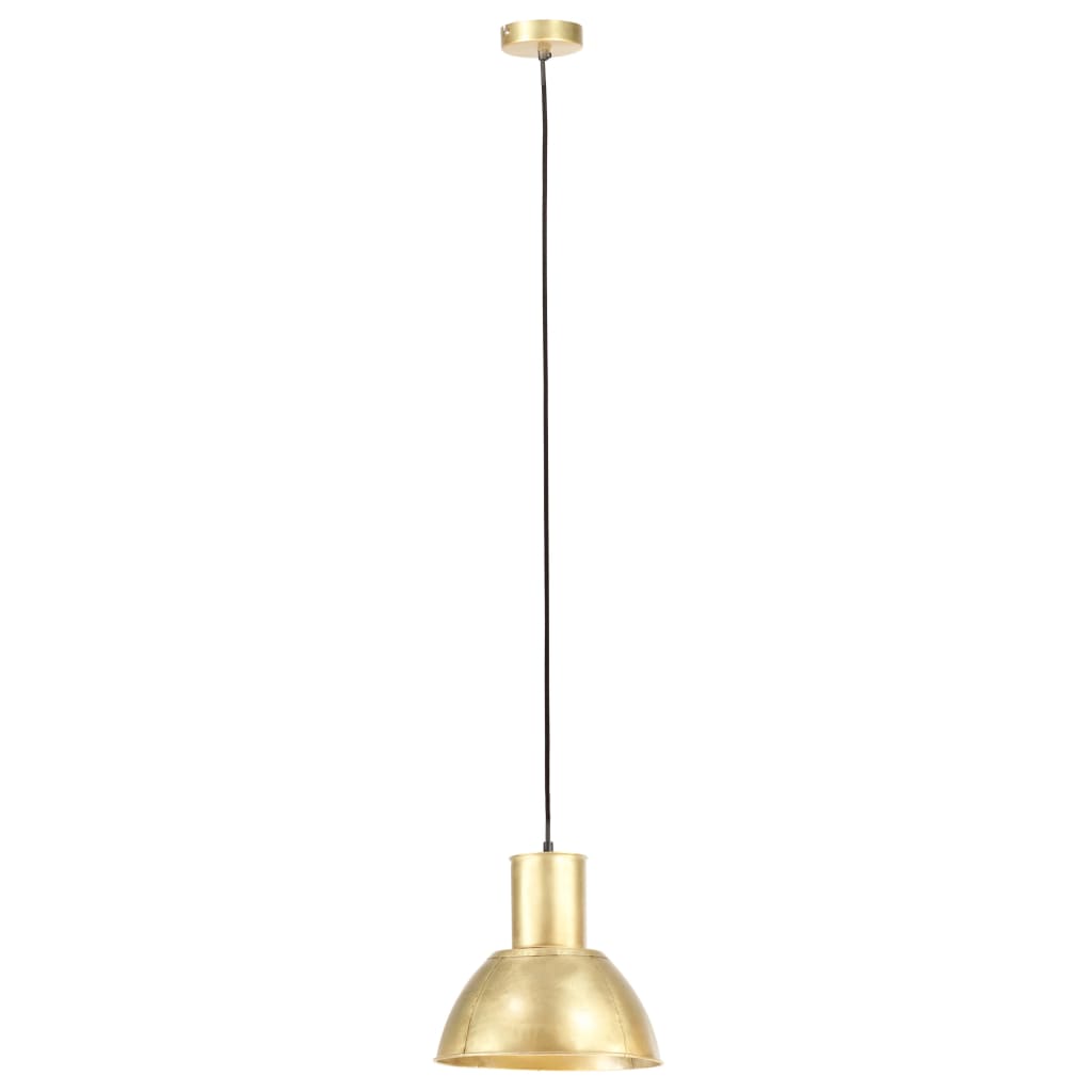 Hanglamp Rond 25 W E27 28,5 Cm Messingkleurig Ø 28.5 cm Koper