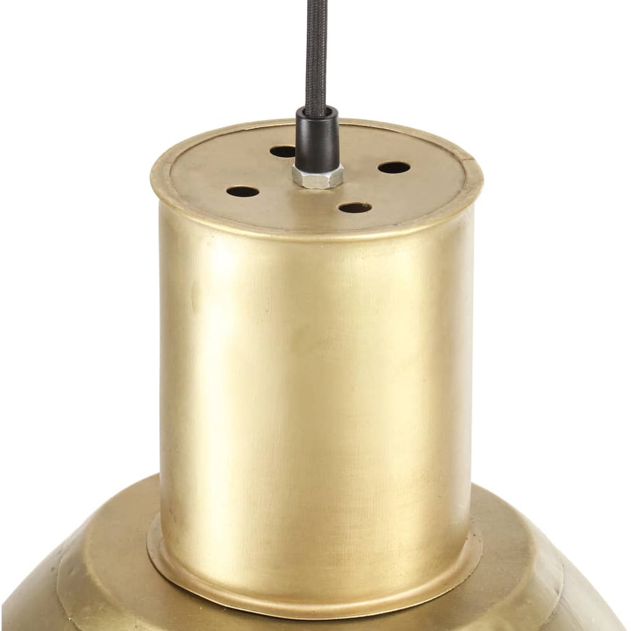 Hanglamp Rond 25 W E27 28,5 Cm Messingkleurig Ø 28.5 cm Koper