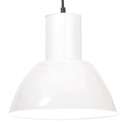 Hanglamp rond 28,5 cm wit