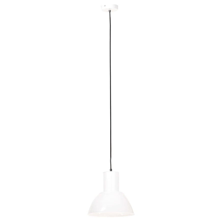 Hanglamp rond 25 W E27 28,5 cm wit Ø 28.5 cm Wit