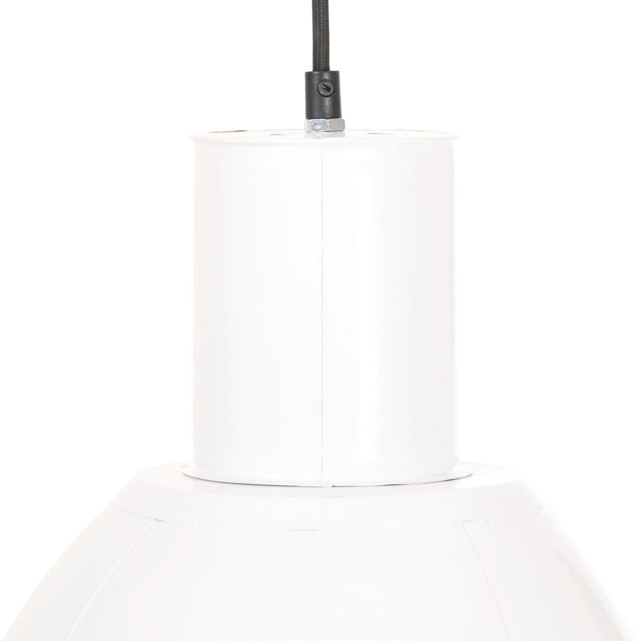 Hanglamp rond 25 W E27 28,5 cm wit Ø 28.5 cm Wit