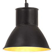 Hanglamp rond 17 cm zwart E27