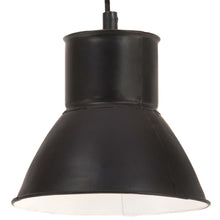 Hanglamp Rond 25 W E27 17 Cm Zwart