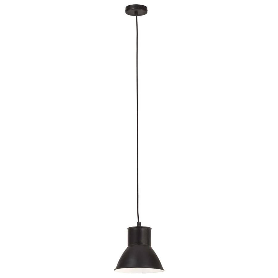 Hanglamp Rond 25 W E27 17 Cm Zwart