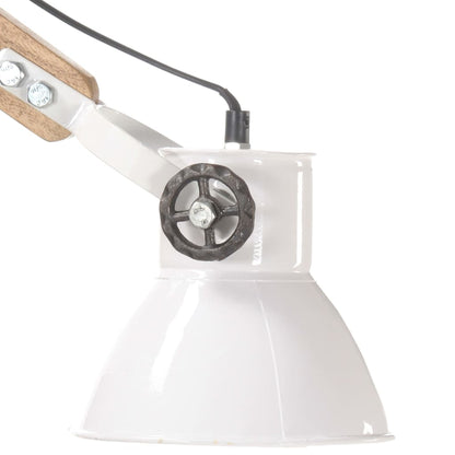 Wandlamp Industrieel Rond E27 Wit