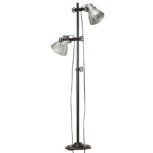Vloerlamp Met Lampenkappen E7 Gietijzer Kleurig Zilver