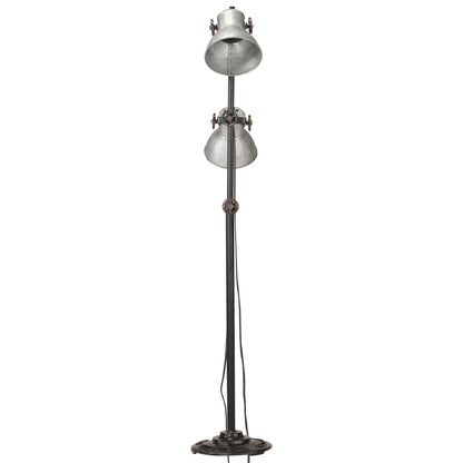 Vloerlamp Met Lampenkappen E7 Gietijzer Kleurig Zilver