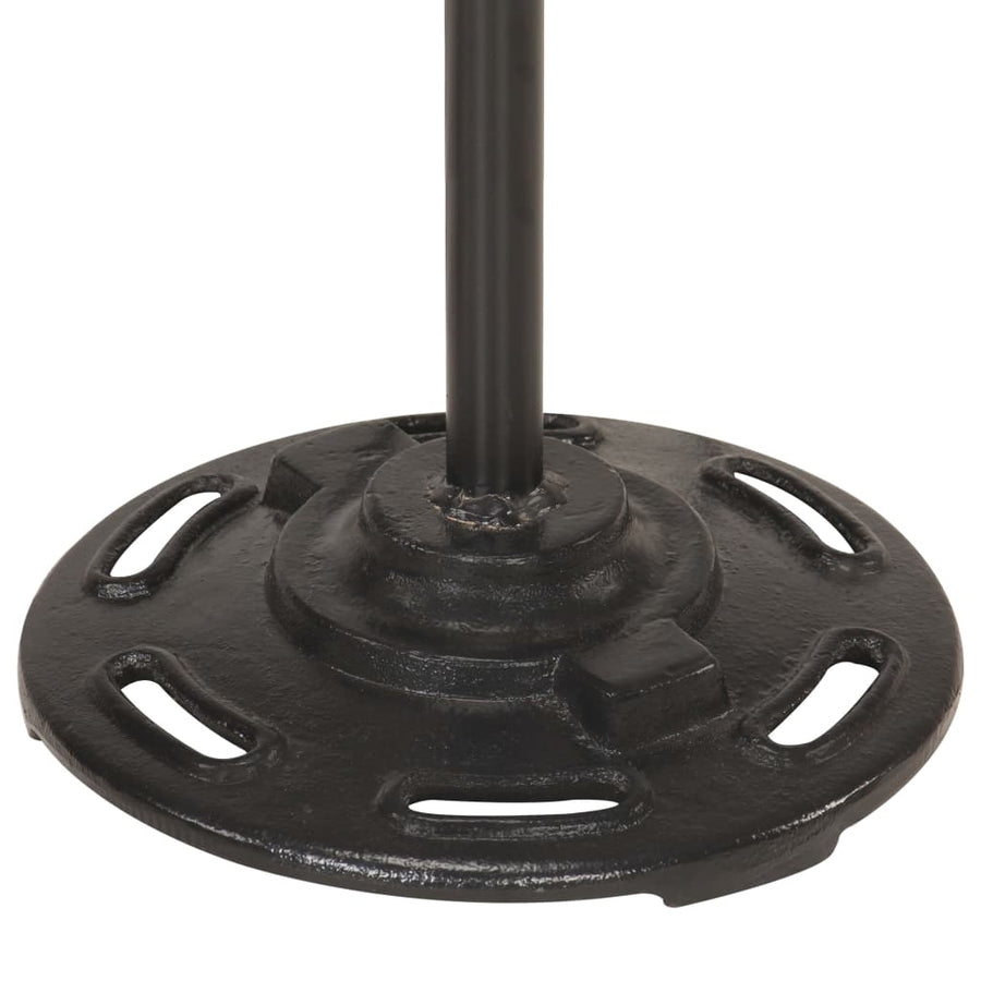 Vloerlamp Met Lampenkappen E7 Gietijzer Zwart