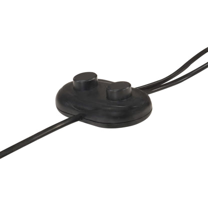 Vloerlamp Met Lampenkappen E7 Gietijzer Zwart
