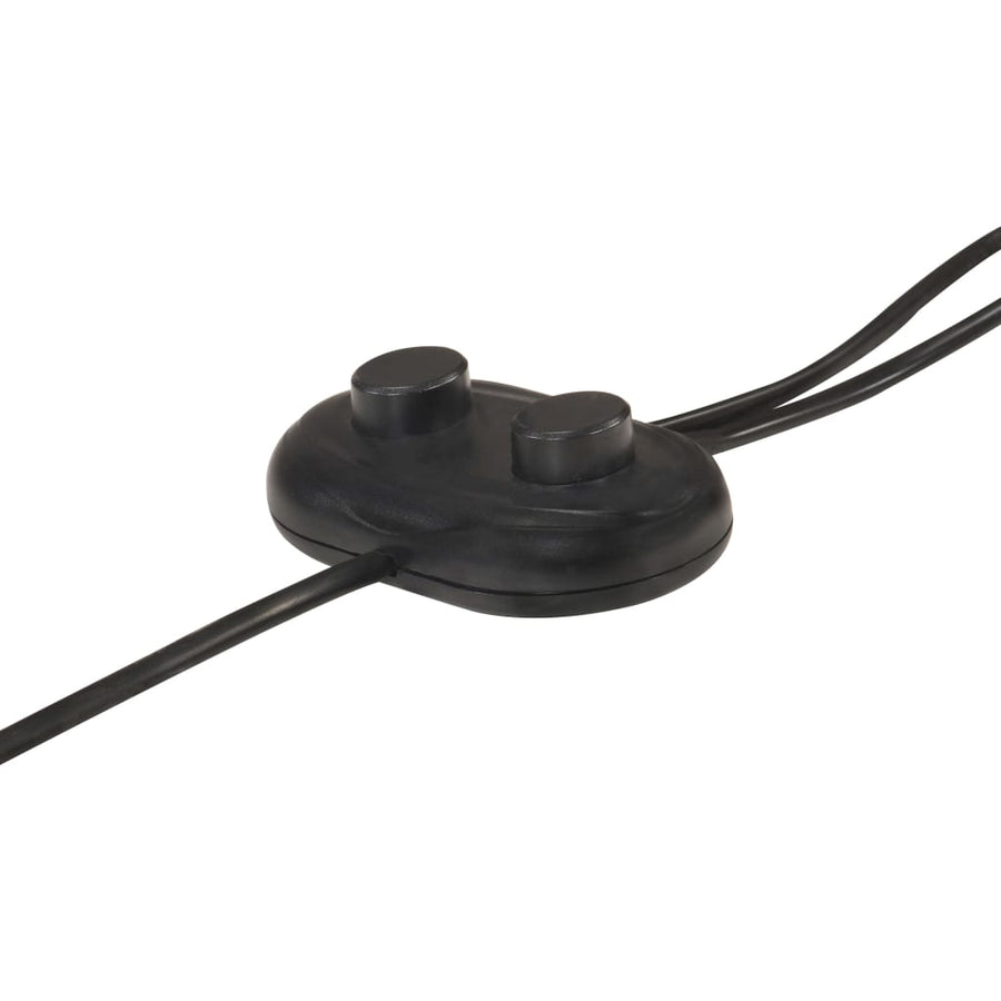 Vloerlamp Met Lampenkappen E7 Gietijzer Zwart