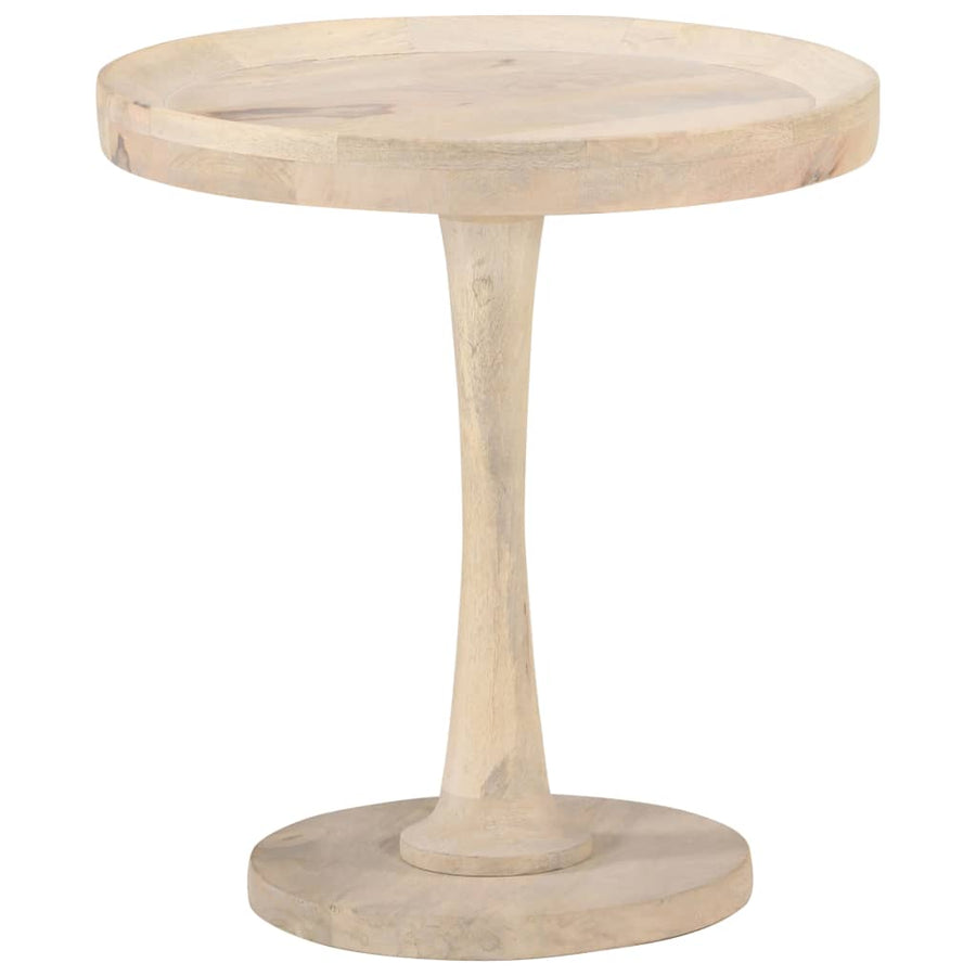 Bijzettafel Ø50X55 Cm Massief Mangohout
