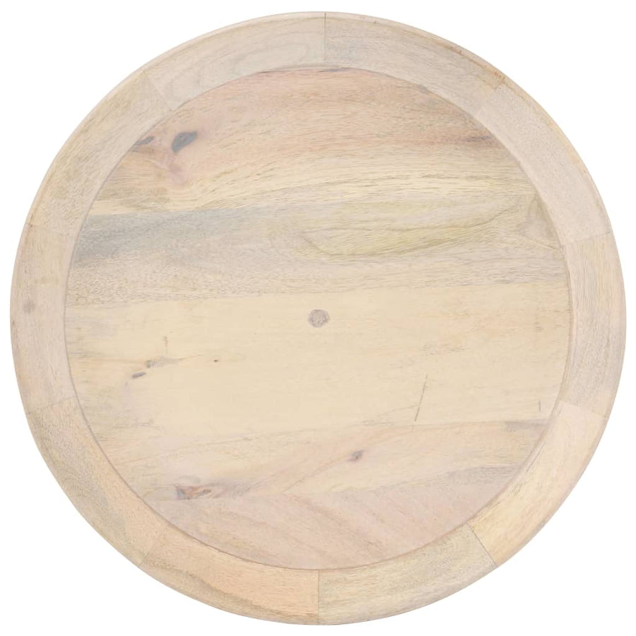 Bijzettafel Ø50X55 Cm Massief Mangohout