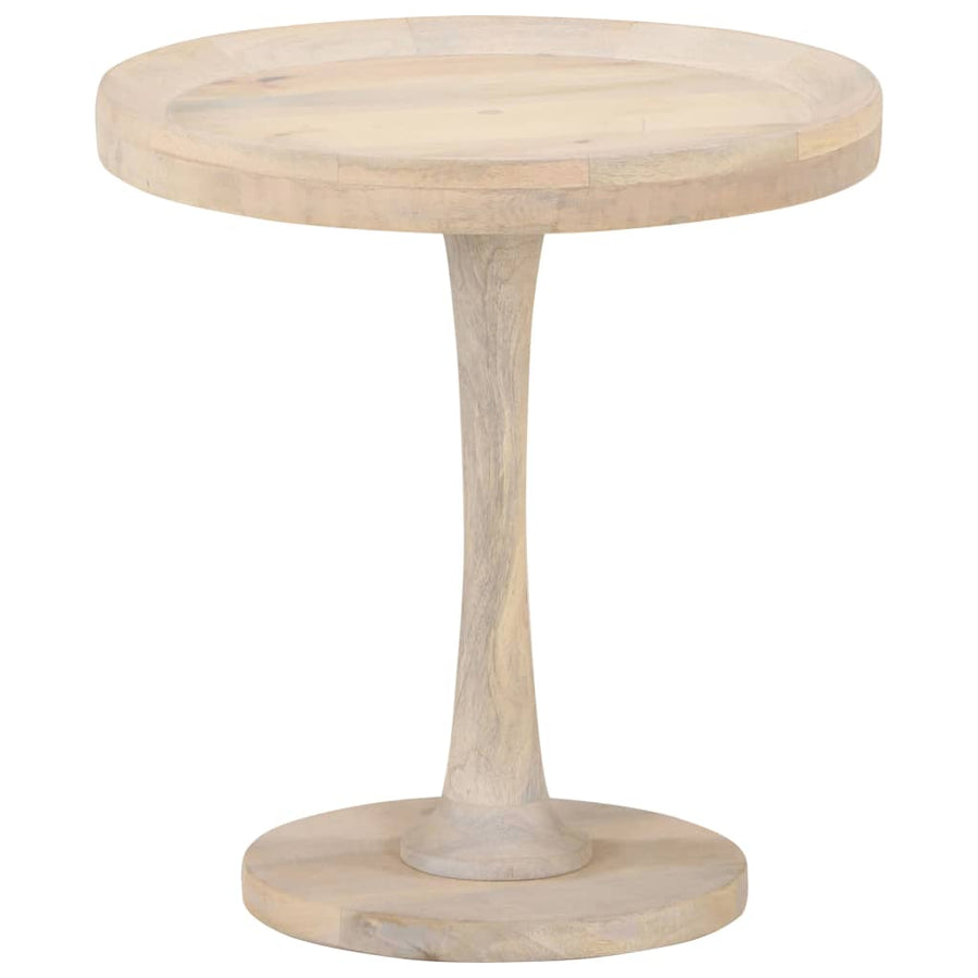 Bijzettafel Ø50X55 Cm Massief Mangohout