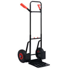 Telescopic hand truck 200 kg black and red