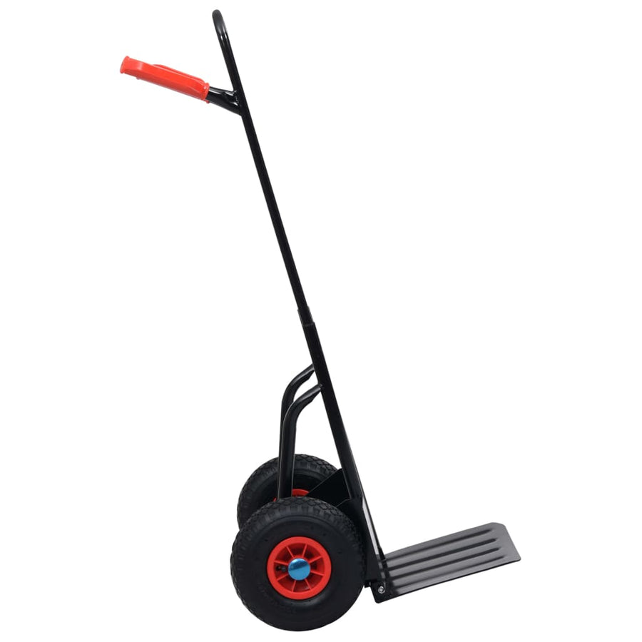 Steekwagen Telescopisch 200 Kg Zwart En Rood