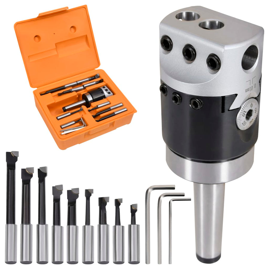 15-Delige Boorgereedschapsset Met -F1-12 Boorkop 50 Mm mt2