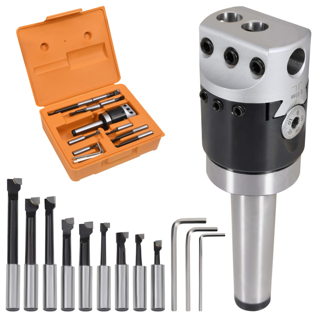 15-Delige Boorgereedschapsset Met -F1-12 Boorkop 50 Mm mt3