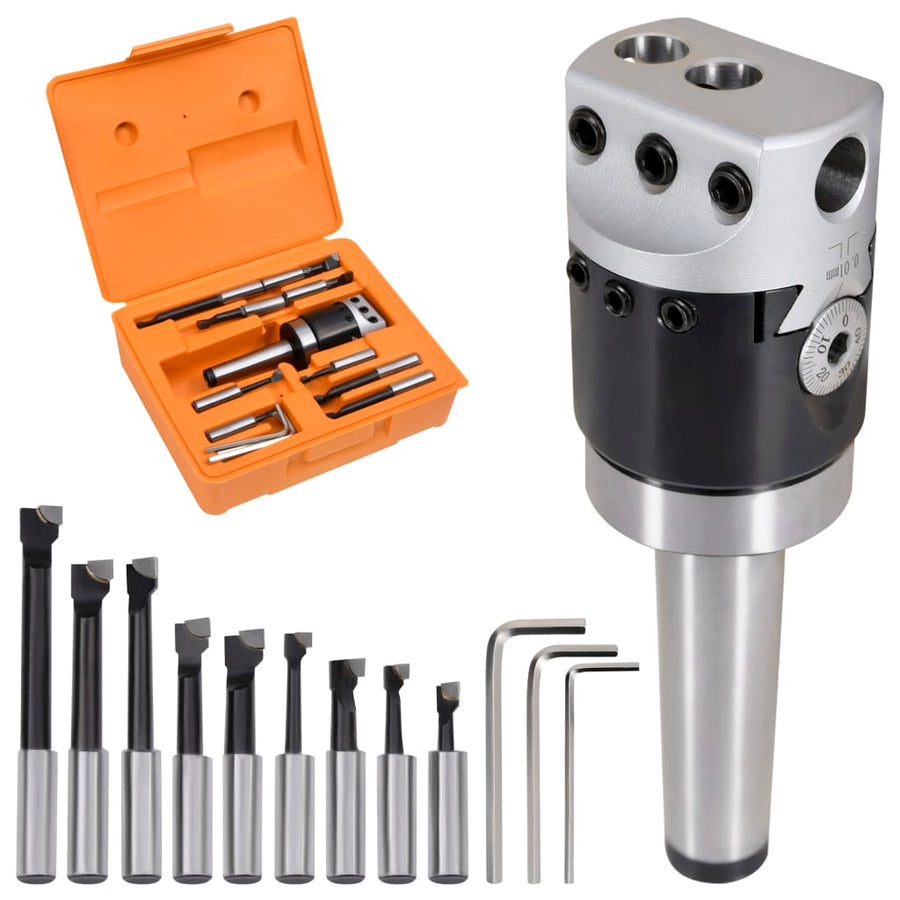 15-Delige Boorgereedschapsset Met -F1-12 Boorkop 50 Mm mt3