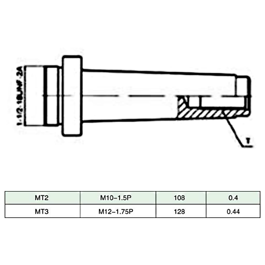 15-Delige Boorgereedschapsset Met -F1-12 Boorkop 50 Mm mt3